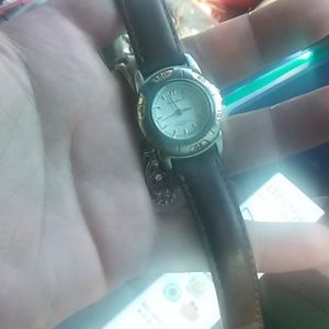 Eddie bauer leather watch